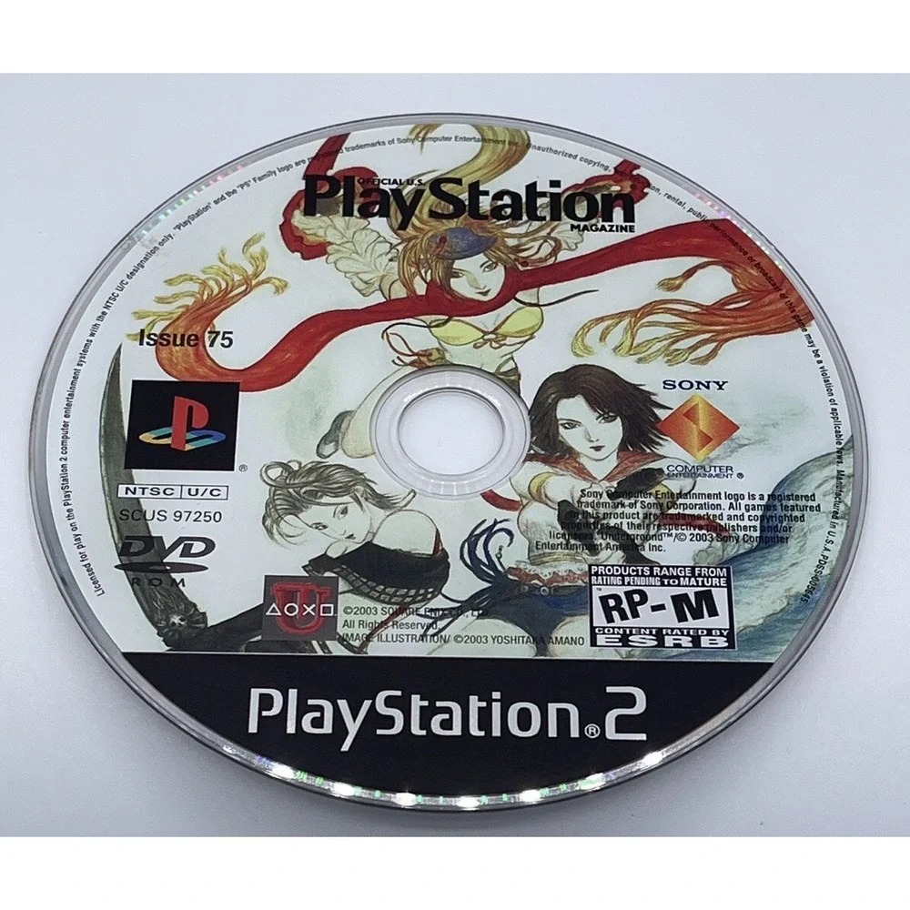PS2‎ PlayStation Magazine - Disc Only - Issue 75 - 2003